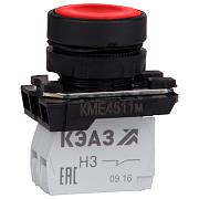 Кнопка КМЕ4511м, красный, 1но+1нз цилиндр, IP54, КЭАЗ (248248)