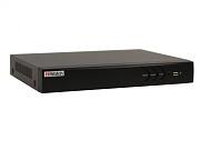 Видеорегистратор IP 4-х канальный c 4-мя PoE интерфейсами, HiWatch (DS-N304P(B))