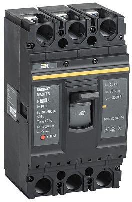 Автоматический выключатель IEK ВА88-37 3Р 320А 35кА MASTER (SVA40-3-0320-02)