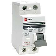 Выключатель дифференциального тока (УЗО) EKF PROxima ВД-100, 63А, 100 мА, AC, двухполюсный, однофазный (elcb-2-63-100-em-pro)
