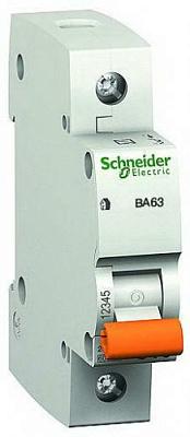 Выключатель автоматический модульный однополюсный Schneider Electric ВА63 1п 32А C 4,5кA (11206)