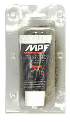 Паста MPF Professional уплотнительная универсальная 25гр + Лён Premium 25гр