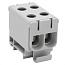 Клемма двойная силовая вводная EKF, серая, (16-50мм) (plc-kvs2-16-50-grey)