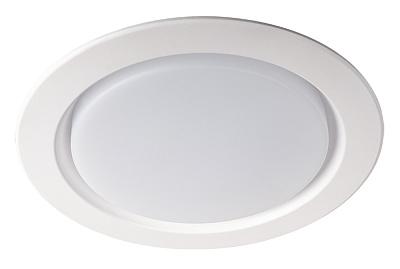 Светильник светодиодный ДВО 20Вт PLED DL5 4000K WH IP40, JazzWay (5026506)