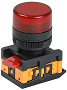 Лампа сигнальная AL-22TE, красная (для крепления на панель), IEK (BLS30-ALTE-K04)