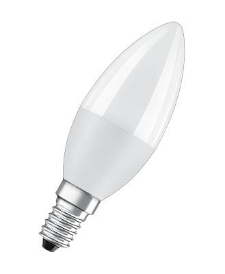 Лампа светодиодная, 8Вт, E14, 4000К, 806Лм, свеча, матовая, Osram (4058075210714)