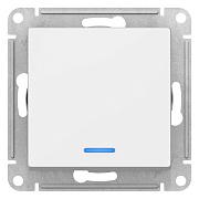 Выключатель одноклавишный с подсветкой (сх.1а) 10АХ AtlasDesign, Schneider Electric (ATN000113)