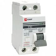 Выключатель дифференциального тока (УЗО) EKF PROxima ВД-100, 40А, 300 мА, АС, двухполюсный, однофазный (elcb-2-40-300-em-pro)