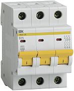 Автоматический выключатель IEK ВА 47-29 B25, 25А, трехполюсный, 4.5кА (MVA20-3-025-B)