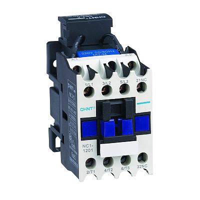 Контактор NC1-1201, 12А, 230В, 1НЗ, CHINT (221128)
