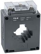 Измерительный трансформатор тока 400/5 ТТИ-40, без шины, 5 ВА, IEK (ITT30-2-05-0400)