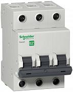 Автоматический выключатель Schneider Electric EASY9, B10, 10А, трехполюсный, (EZ9F14310)