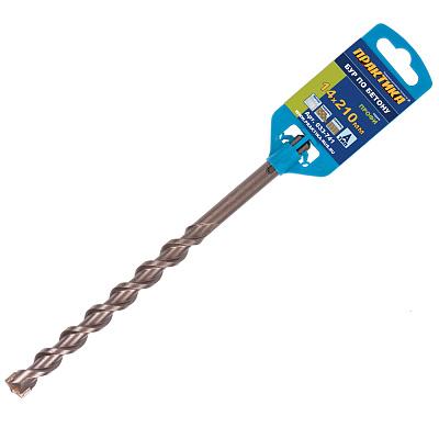 Бур по бетону SDS plus 14х210 Профи ПРАКТИКА (033-741)