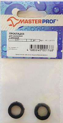 Прокладка для смесителя с сеточкой 1/2", МастерПроф (ИС.130372)