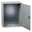 Щит с монтажной панелью ЩМП, ЩРНМ-6, с замком, УХЛ3, IP31, 1200х750х300, EKF (mb22-6)