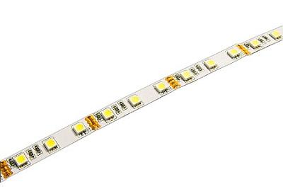 Светодиодная лента SMD/PLS 5050/60 White IP20 5м 12В 14,4 Вт/м, Jazzway (1000972)