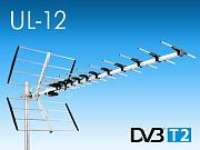 Антенна TV телевизионная для приема аналоговых и цифровых TV-каналов в стандарте DVB-T2 (LANS UL-12)