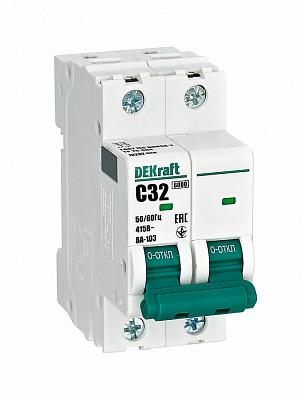 Автоматический выключатель Schneider Electric ВА-103, C32, 25А, двухполюсный, (12292DEK)