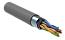 Витая пара экранированная F/UTP кат.5e 4x2x0,51 (24 AWG) LSZH нг(А)-HF Серая одножильная внутренняя LC1-C5E04-321 ITK (13м), кусок продается целиком