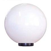 Светильник шар парковый НТУ 01-60-201, ПММА, диаметр 200мм, с основанием, Е27, молочно-белый, БелТИЗ (В-07501)