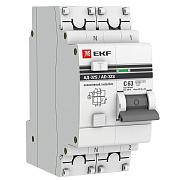 Дифференциальный автомат, EKF PROxima, 63 А, C63, 1 полюсный + N, 100 мА (DA32-63-100S-pro)
