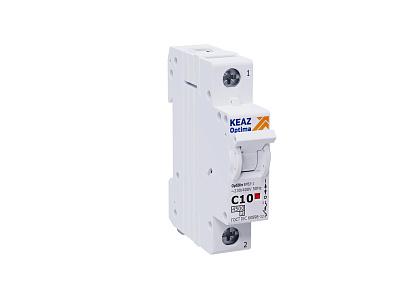 Автоматический выключатель КЭАЗ OptiDin, B25, 25А, однополюсные (329503)