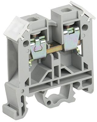 Клемма зажимная IEK, серая, (10мм) (YZN10-010-K03)