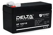 Аккумулятор 12В 1.2Ач, срок службы до 3-5 лет, DELTA (DT 12012)
