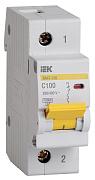 Автоматический выключатель IEK ВА 47-100 C100, 100А, однополюсный, 10кА (MVA40-1-100-C)