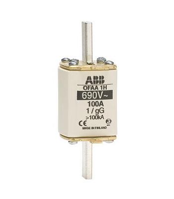 Предохранитель OFAA1H63 63A тип gG размер1, до 690В  1SCA022007R5130 ABB