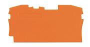 Торцевая и промежуточная пластина, оранжевая, WAGO (2006-1292)