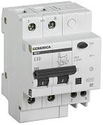 Дифференциальный автомат IEK GENERICA, 20 А, C20, 1 полюсные + N, 30мА (MAD15-2-020-C-030)
