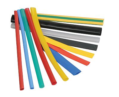 Термоусадочная трубка ТУТнг 12/6 красная (100м), IEK (UDRS-D12-100-K04)