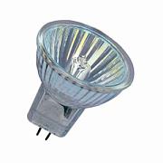 Лампа галогенная 35Вт GU4 12 В 35 мм 44892WFL 36 гр. со стеклом 46229 DECOSTAR OSRAM (4050300346229)