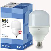 Лампа светодиодная матовая 65Вт E40 T161 HP, IEK (LLE-HP-65-230-65-E40)