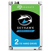 Жесткий диск HDD 2TB SkyHawk 3.5" SATA 6Gb/s 64Mb 5900rpm, Seagate (ST2000VX008)
