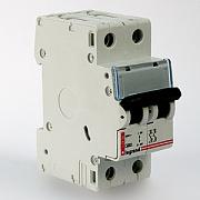 Автоматический выключатель Legrand DX3-E C10, 10А, двухполюсный, 6кА (407275)