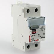 Выключатель дифференциального тока (УЗО) Legrand DX3, 63А, 30 мА, AC, двухполюсный, однофазный (411506)
