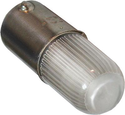 Лампа сменная ВА9S, зеленая, с подсветкой неон, IEK (BMS20-240-K06)