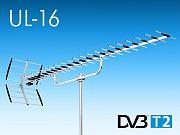 Антенна TV телевизионная для приема аналоговых и цифровых TV-каналов в стандарте DVB-T2 (LANS UL-16)