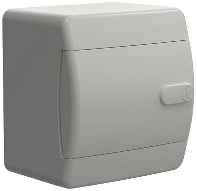 Корпус пластиковый ЩРН-П-4 IP41 белая дверь UNION Compact UIC-KP13-N-04-41-K01