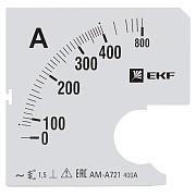 Шкала сменная для A721 400/5А-1,5 EKF (s-a721-400)