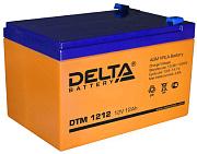 Аккумулятор 12В  12.0Ач (Срок службы 6 лет) DTM 1212 DELTA