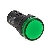 Лампа сигнальная (светодиодная матрица) AD16-22HS зеленая 400В AC EKF PROxima (ledm-ad16-g-400)