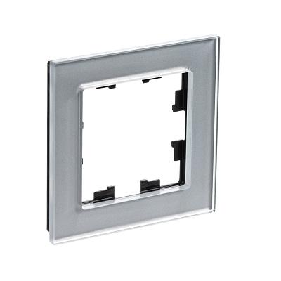 Рамка на 1 пост Schneider Electric AtlasDesign NATURE, стекло, алюминий (ATN320301)