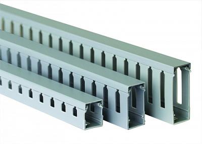 Короб перфорированный серый RL75 25х30, DKC (00126RL)
