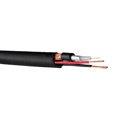 Кабель комбинированный КВК-П-2Э 2x0.75 мм2 75 Ом, outdoor Eletec (10м), кусок продается целиком