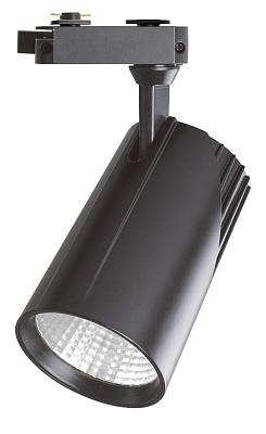 Прожектор светодиодный трековый PTR 1732, 32Вт, 4000K, 24°, черный, Jazzway (.5026162)