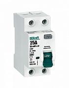 Выключатель дифференциального тока (УЗО) DeKraft УЗО-03, 25 А, 30 мА, AC, двухполюсный, однофазный (14207DEK)