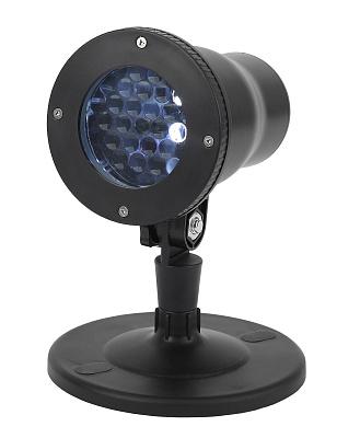 Проектор светодиодный ENIOP-04 LED Снежинки мультирежим холодный свет 220V, IP44 (8/280) Б0041645 ЭРА